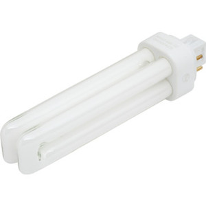 Compact Fluorescent Bulb Value Light 18W Quad 2700K 4-Pin Base 10pk