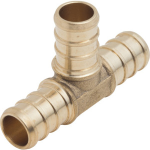 Sharkbite PEX/Barb Fitting Tee 1/2 x 1/2 x 1/2