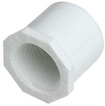 PVC Bushing Schedule 40 - 3/4" x 1/2" - SPG x FIP