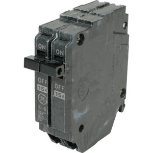 GE 20 Amp Double Pole Thin Breaker