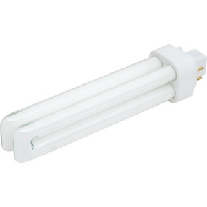 Compact Fluorescent Bulb Value Light 26W Quad 3500K 4-Pin Base 10pk