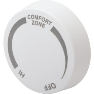 Cadet Almond Double Pole Baseboard Thermostat Knob
