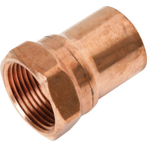 Copper Female Street Adapter - 1/2" x 1/2"