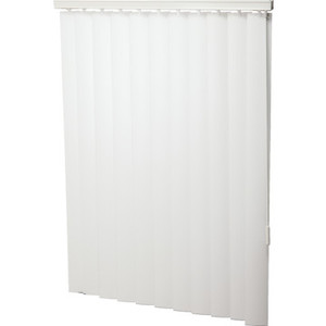 35x72" White 3-1/2" Vertical Blind