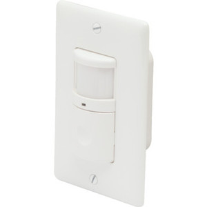 Occupancy Sensor,Passive Infrared,120 V 500W, White