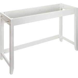 Seasons 36x18" White Wheelchair Accessible Console Vanity Cabinet