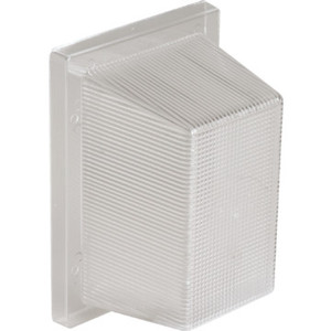 Clear Acrylic Lens 7-5/8H x 5-1/4W x 4"D