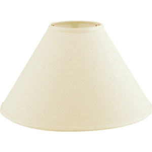 Round Hardback Linen Lamp Shade 7 x 11 x 9-1/4" Parchment Pack of 6