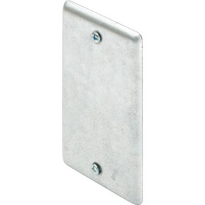 Steel Single Gang Handy Box Blank Plate - 2-1/4W X 4-1/4"H