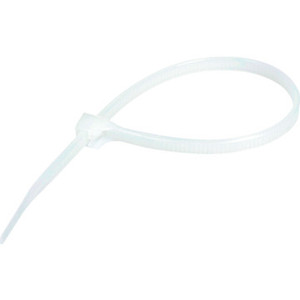 6" Nylon Cable Ties - Natural - Package Of 100