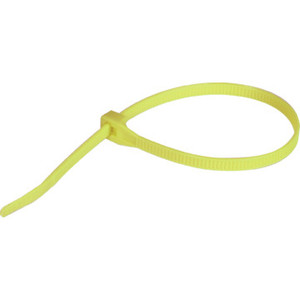 8" Assorted Color Cable Tie Package Of 100