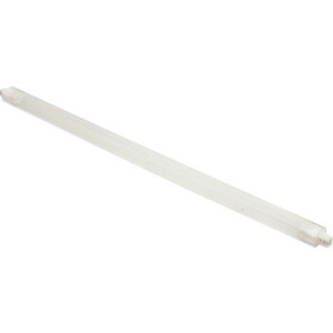 Clear Plastic Spring Loaded Towel Bar 3/4 x 36"