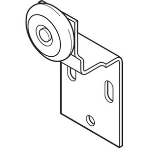 3/4" Wheel Rear Wardrobe Roller Package of 2