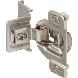 1/2" Overlay Self-Closing Concealed Cabinet Hinge For Framed Cabinets Pkg/2