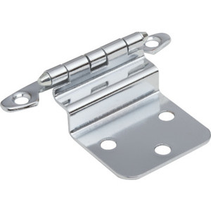 3/8" Inset Non-Self Closing Cabinet Hinge Package of 2