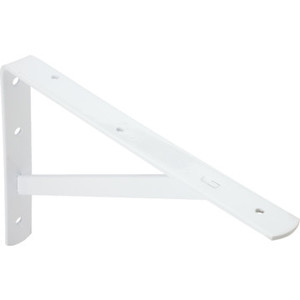 Shelf Bracket 12 x 8" Heavy Duty White