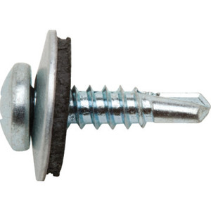 1/4-14 X 1" Phillips Pan Head Self-Drilling Screws Package Of 15