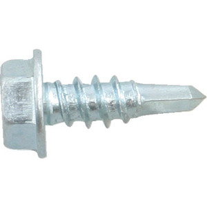 10-16 X 1/2" Hex Washer Head Self-Drilling Screw Package Of 30