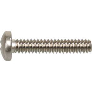 10-24 X 1" Stainless Steel Pan Head Phillips Screw Refill Box Package Of 25