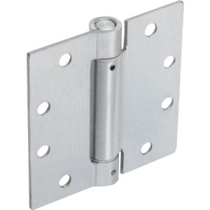 4-1/2" Commercial Spring Door Hinge Satin Chrome