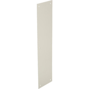 4 x 16" Satin Nickel Aluminum Door Push Plate