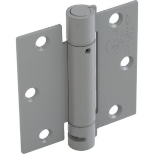 3-1/2" Residential Adjustable Spring Door Hinge Prime Coated Gray