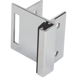 Partition Door Strike For Slide Latch Fits 1-1/4" Laminate/Marble 2 Pack