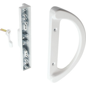 3-15/16" Sliding Glass Door Handle White