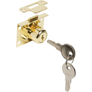 7/8" Cabinet and Drawer Lock, 1041T Keyway