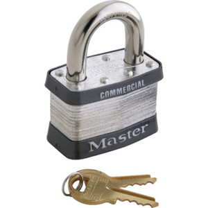 Master Lock 1-3/4" #1Keyed Different Long Shackle Padlock