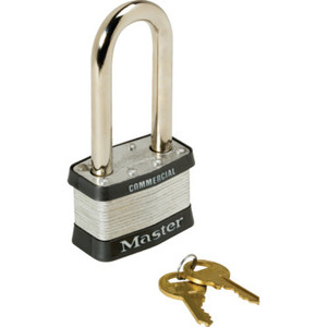 Master Lock 2" #5Keyed Different Long Shackle Padlock