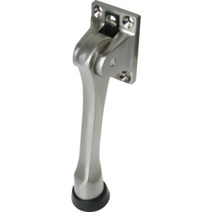 Cast Brass Commercial Kick-Down Door Holder 4-3/4" Bronze