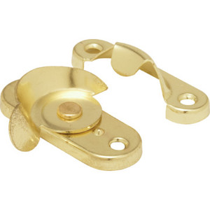 1-7/8" Wood-Window Sash Lock Die Cast Brass, Package of 4