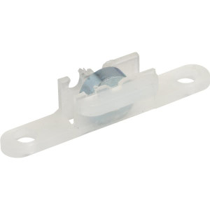 1.25"L Sliding Window Roller Steel , Package of 4