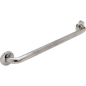 Grab Bar Concealed Mount Knurled Grip Satin Finish 1-1/2 x 36" Stainless Steel