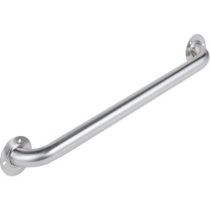 Grab Bar Exposed Mount Satin Finish 1-1/2 x 36" 18 Gauge Stainless Steel