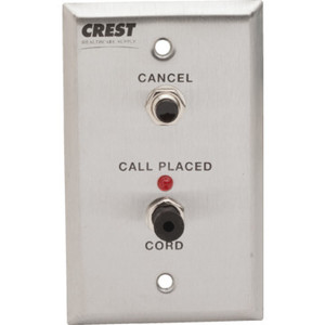 Nurse Call Station Dukane Replacement Single 1/4" Phono Jack