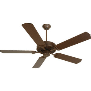 52" Dual-Mount Ceiling Fan Aged Bronze