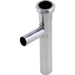 1-1/4 x 8 x 3/4" Chrome Plated Slip Joint Tailpiece