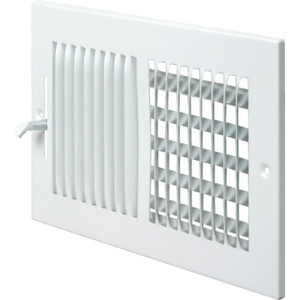 8x6" Two-Way Sidewall Register