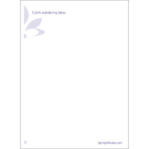Springhill Suites 4x5-1/2" 8 Sheet Notepad Box Of 850