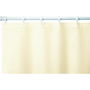 Hooked Nylon Shower Curtain 72 x 72" Beige Case Of 12
