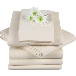 Martex T200 Flat Sheet King XL 108x115" Bone Case Of 24