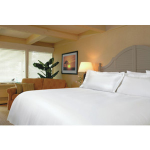 Oasis T300 Fitted Sheet Queen 60x80x15" White Case Of 24