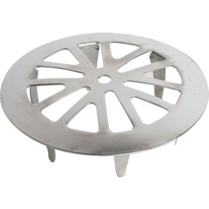 Tub Drain Strainer Triangle Pattern 2" Stainless Steel Package of 10