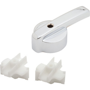 Replacement For Powers 800 Series Lever Shower Handle Chrome Finish 1-1/4"Height