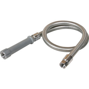 T&S 68" Pre-Rinse Spray Hose Stainless Steel Flexible