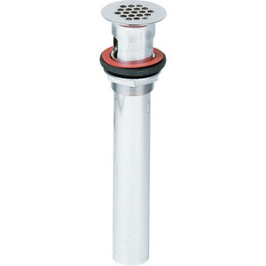 1-1/4 x 8-1/2" Grid Strainer Lavatory Drain 17 Gauge Chrome-Plated Cast Brass