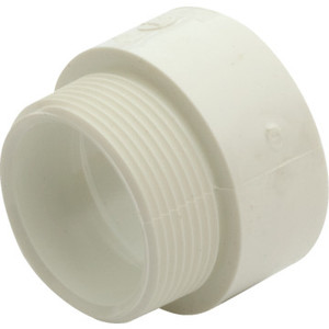 PVC DWV Schedule 40 Male Adapter Coupling 1-1/2"
