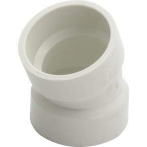 PVC DWV Schedule 40 1/16 Bend Elbow 2"